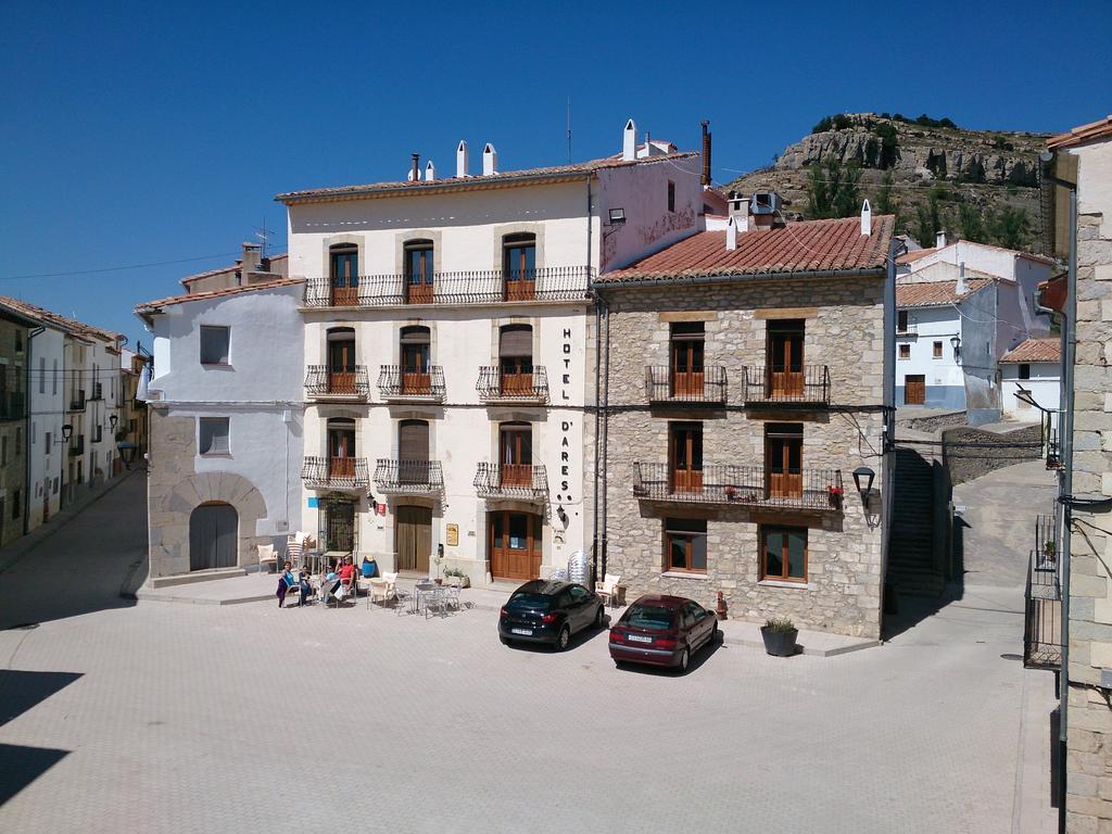 Hotel D'Ares Ares del Maestre Zewnętrze zdjęcie